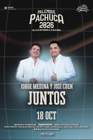 JORGE MEDINA Y JOSI CUEN / PALENQUE DE PACHUCA - 18 OCT